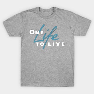 One Life To Live Retro TV Show Logo T-Shirt